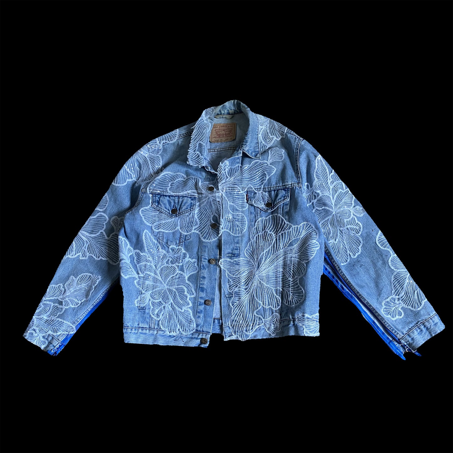 VESTE DENIM WAVY