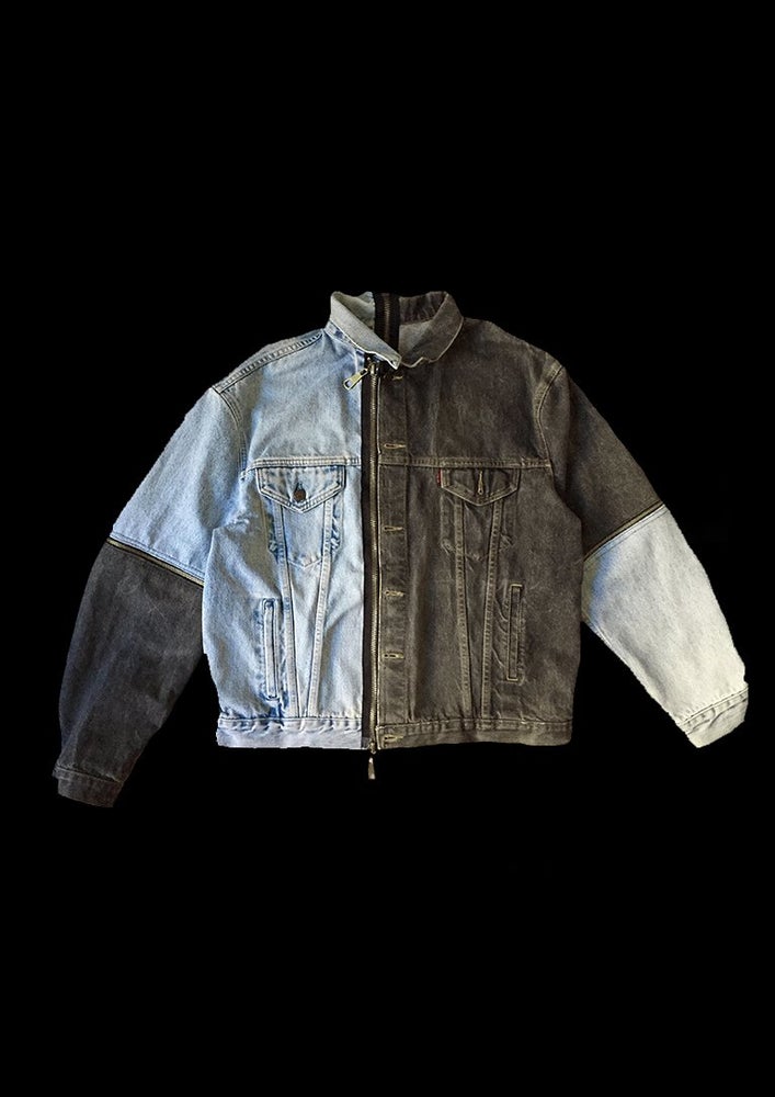 VESTE DENIM PUZZLE