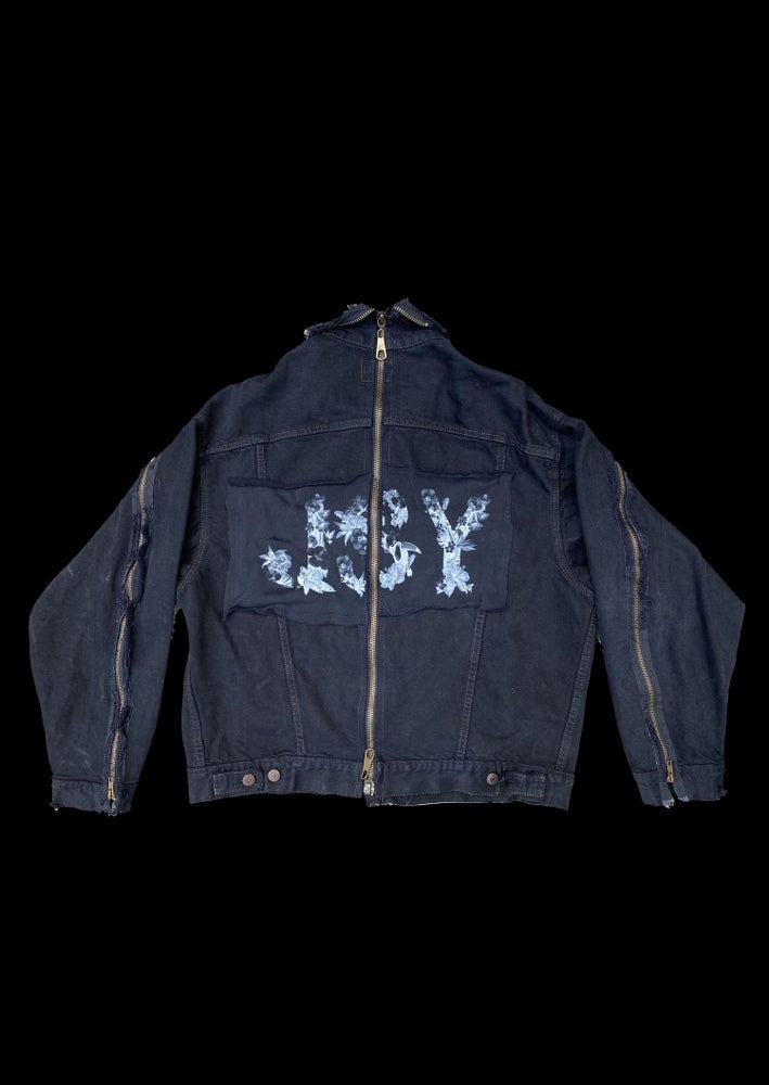 VESTE DENIM ORCHIDÉE NOIRE