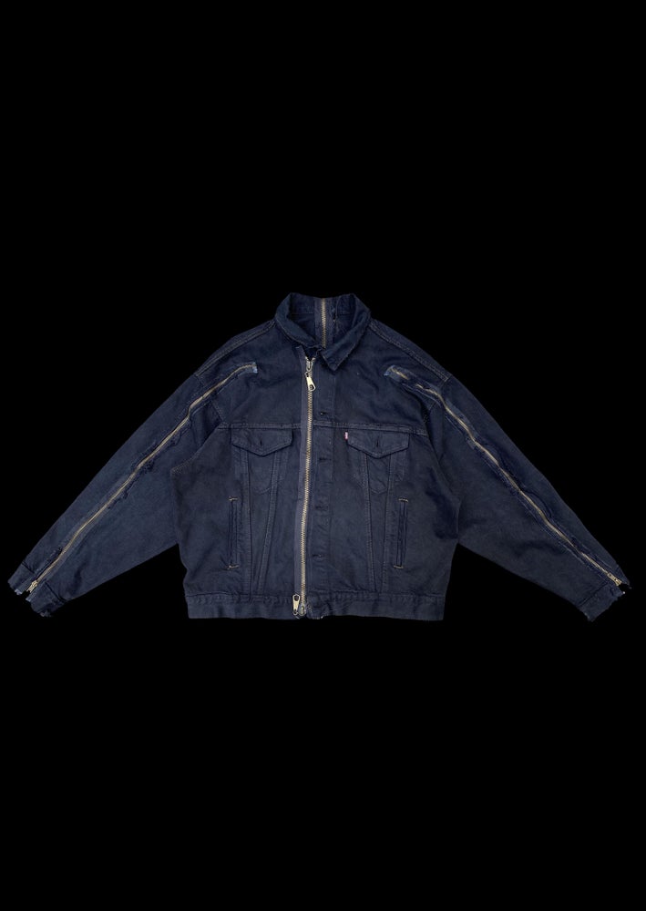 VESTE DENIM ORCHIDÉE NOIRE