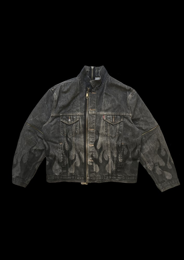 VESTE DENIM FLAME