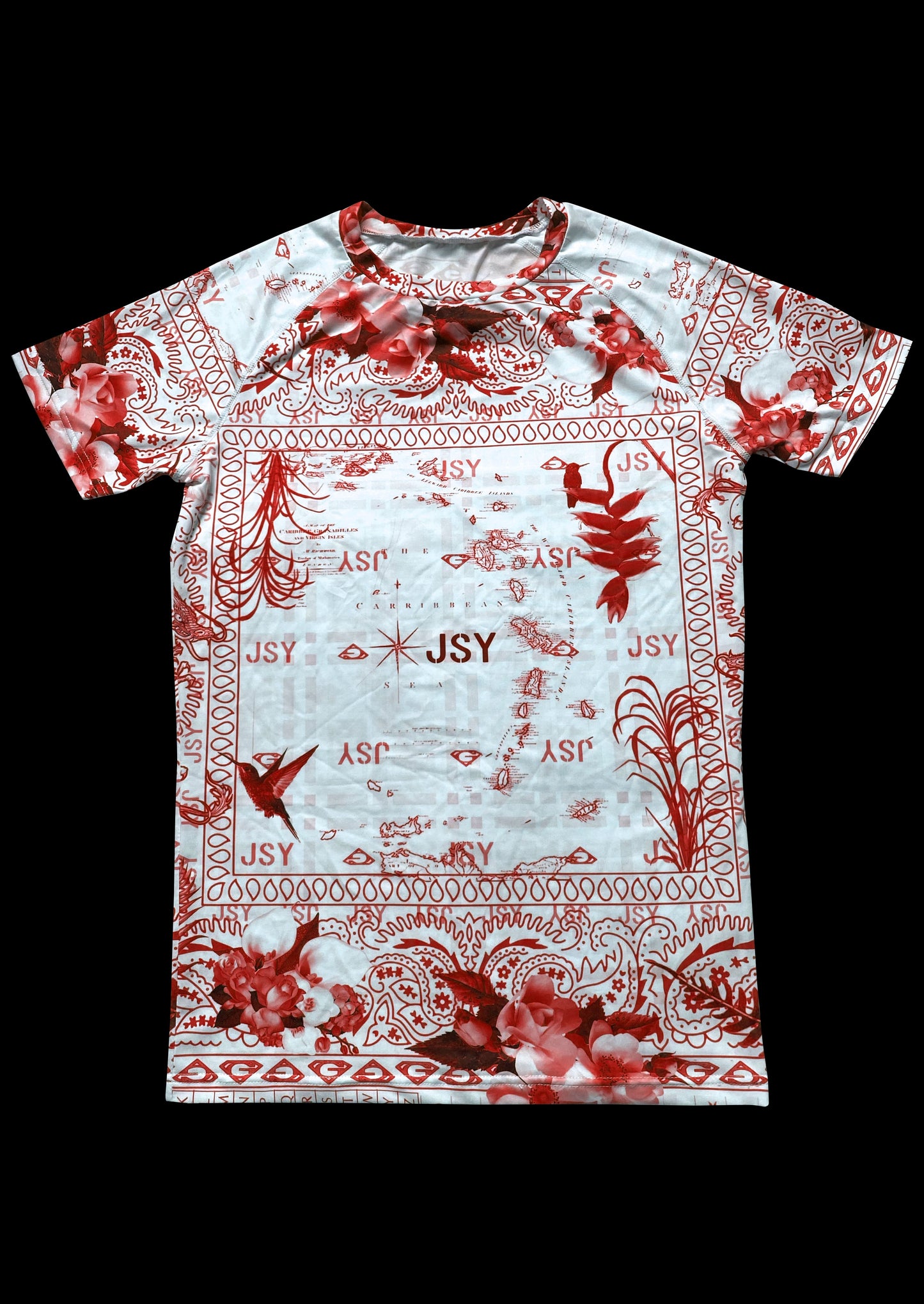 T-SHIRT LYCRA PAISLEY