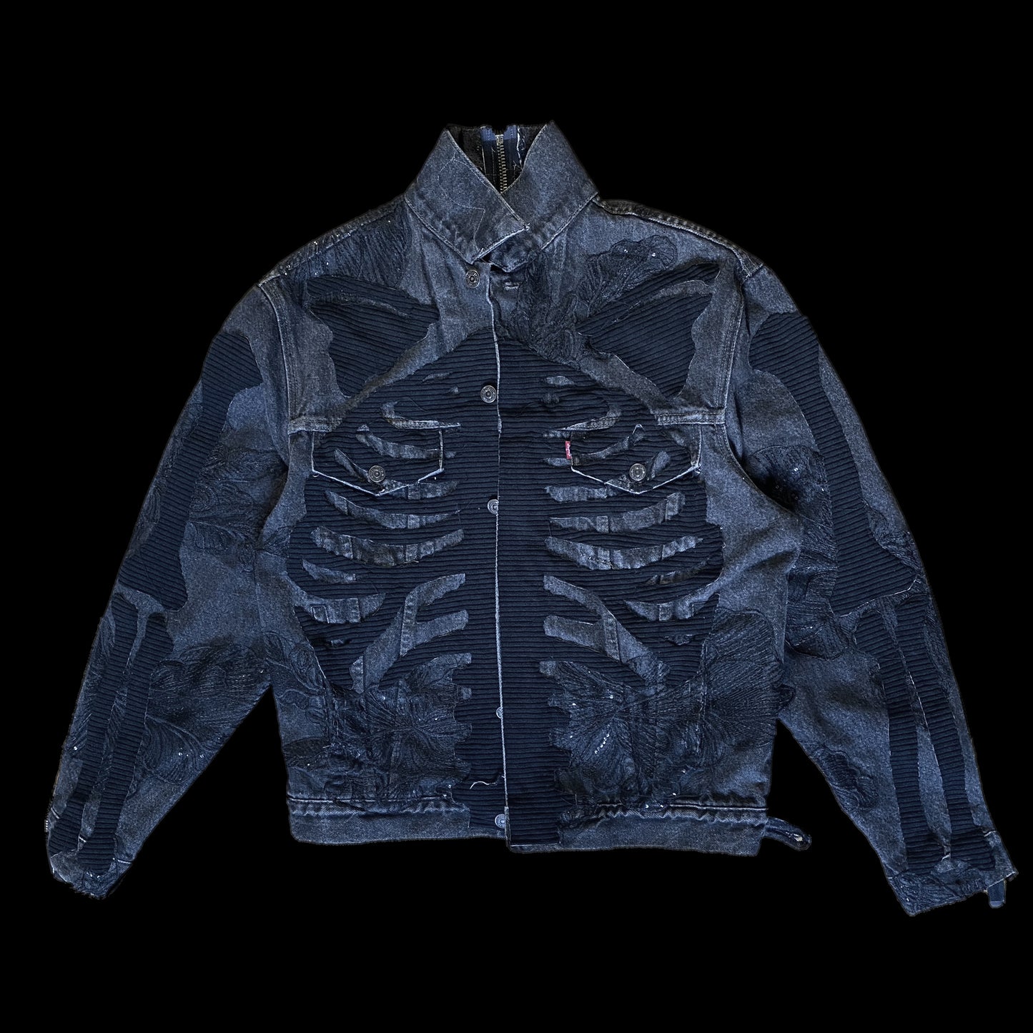 VESTE DENIM PIRATE