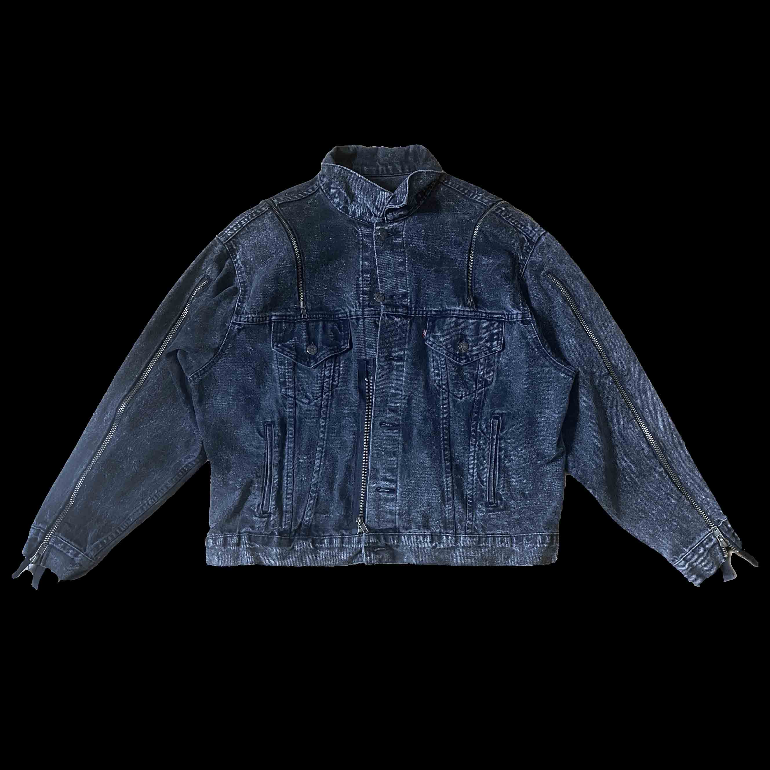 VESTE DENIM ZIPPER