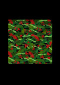 CARRE CAMOUFLAGE WEST INDIES